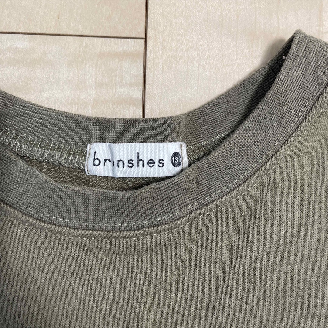 Branshes(ブランシェス)のブランシェス　トレーナー130 キッズ/ベビー/マタニティのキッズ服男の子用(90cm~)(Tシャツ/カットソー)の商品写真