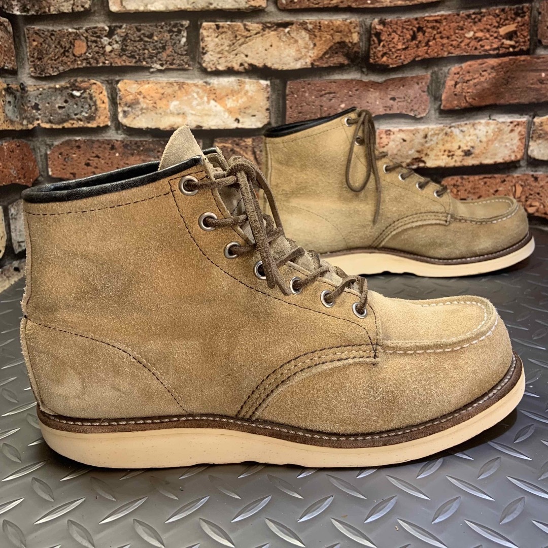 値下げなしの最終です　REDWING 8173 サイズ8ハーフ　四角犬タグ