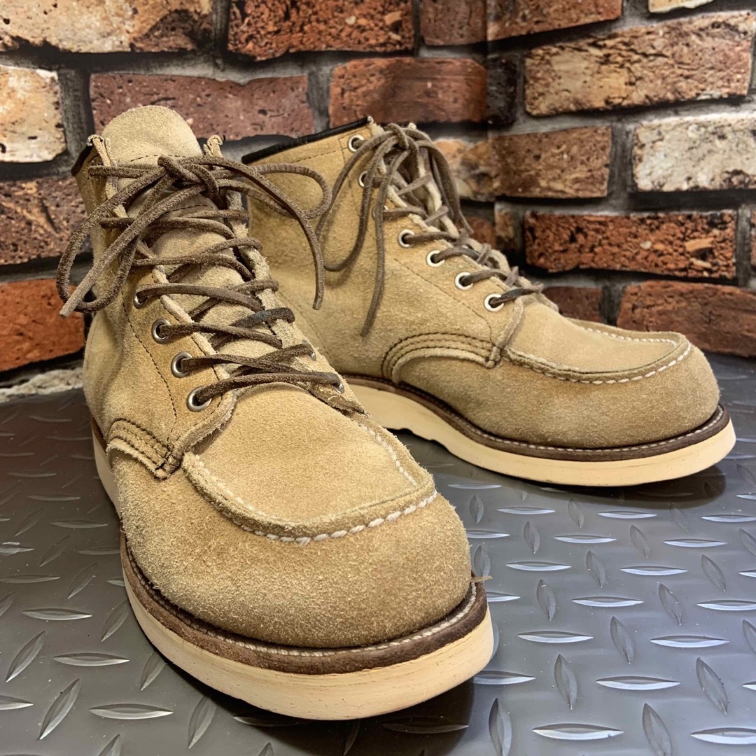 値下げなしの最終です　REDWING 8173 サイズ8ハーフ　四角犬タグ