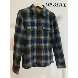 ミスターオリーブ(Mr.OLIVE)のMR.OLIVE ミスターオリーブ　チェックシャツ(シャツ)