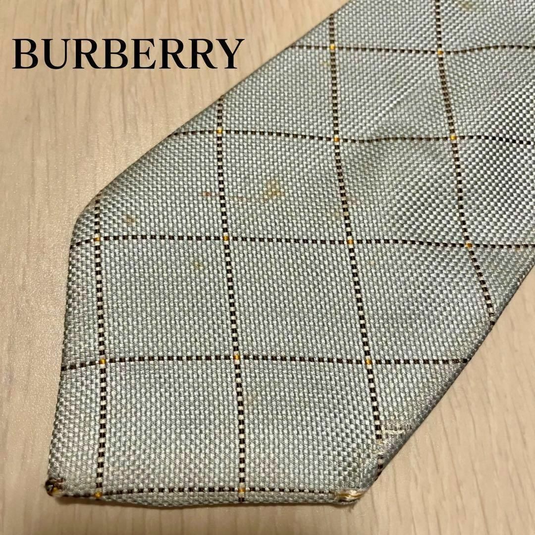 バーバリー　BURBERRY　ネクタイ　高級ブランド シルク | フリマアプリ ラクマ