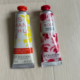 ロクシタン(L'OCCITANE)のロクシタンハンドクリーム✨金木犀&ローズ🌹(ハンドクリーム)