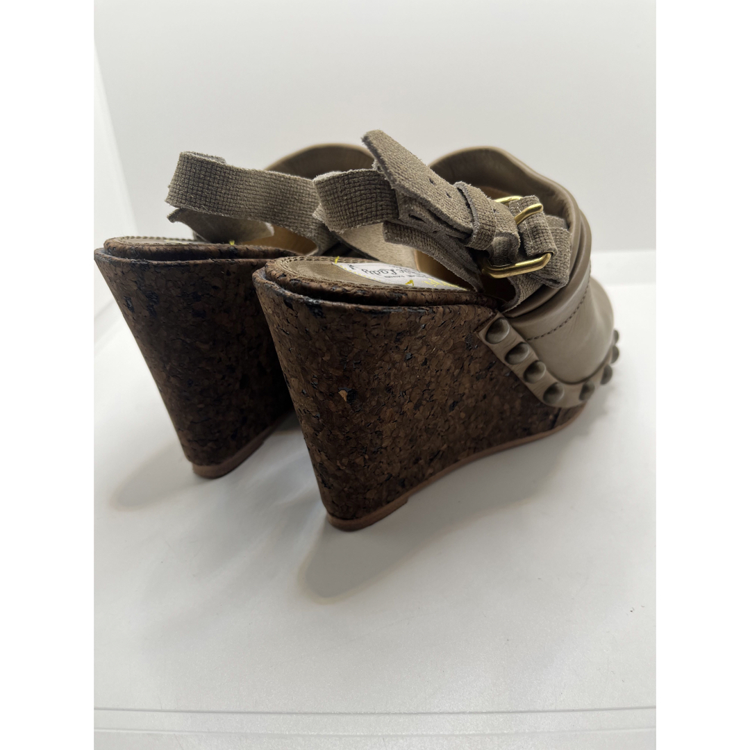 Pippi(ピッピ)のPIPPICHIC ウエッジソールサボ サイズ:M レディースの靴/シューズ(その他)の商品写真