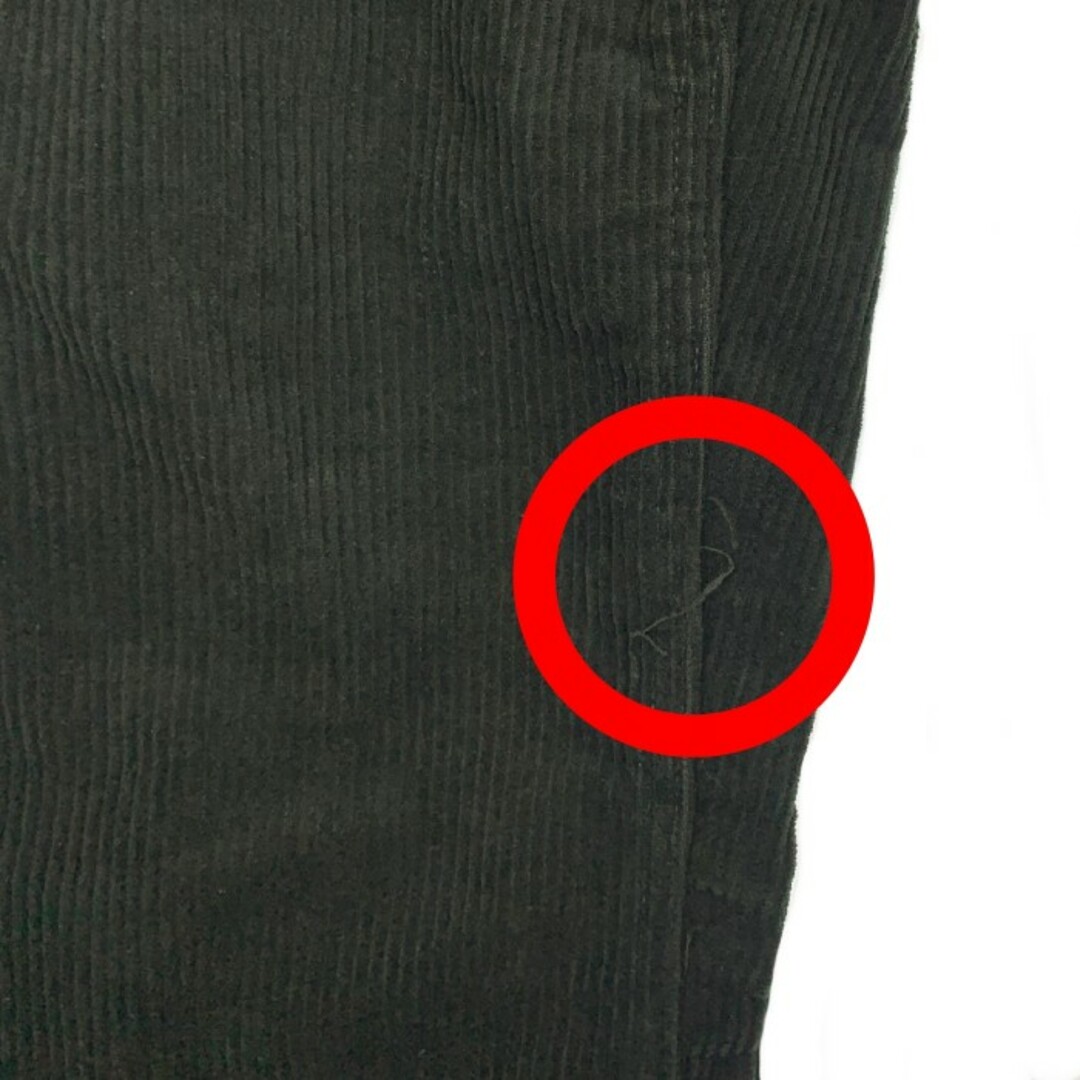 EXAMPLE エグザンプル パッチ コーデュロイオーバーオール グリーン Size L メンズのパンツ(サロペット/オーバーオール)の商品写真