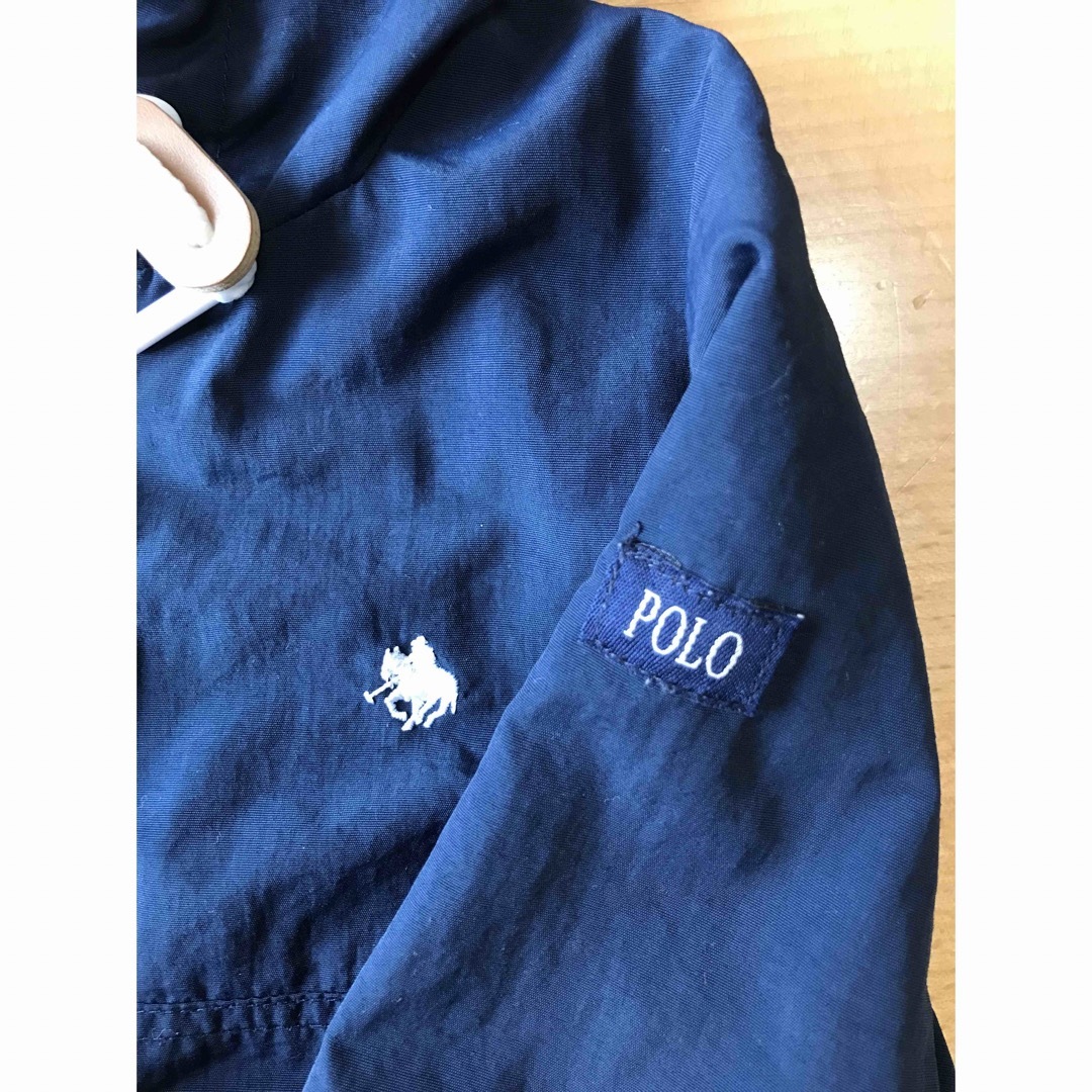 POLO RALPH LAUREN(ポロラルフローレン)の⭐️最終値下げ⭐️ポロラルフローレン　パーカー　紺色 キッズ/ベビー/マタニティのベビー服(~85cm)(ジャケット/コート)の商品写真