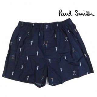 ポールスミス(Paul Smith)の【ポールスミス/Paul Smith】メンズトランクス・M・ネイビー系×1枚(トランクス)