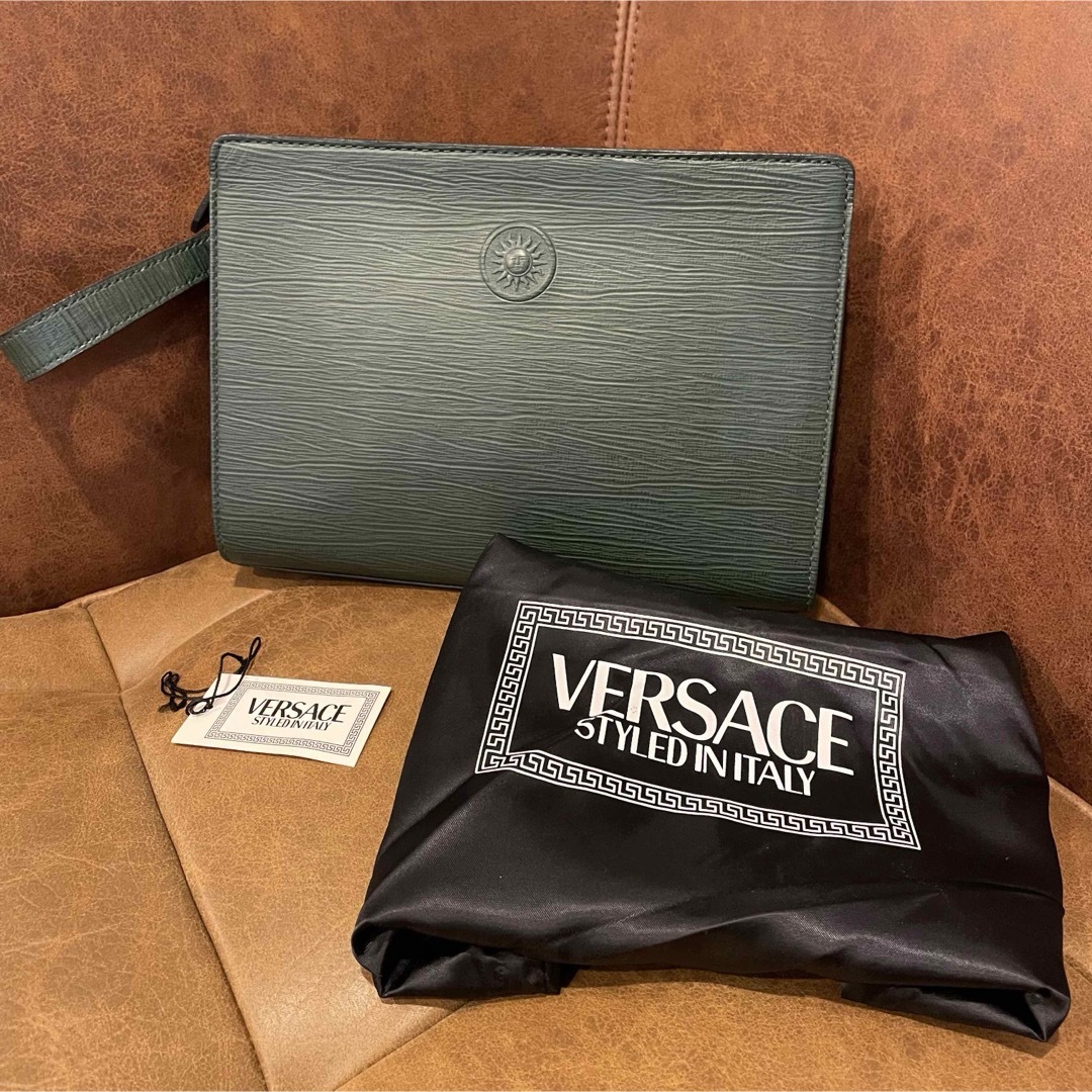 免税品 VERSACE ヴェルサーチ セカンドバッグ クラッチバッグ | www