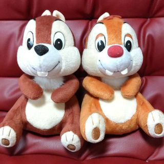 チップアンドデール(チップ&デール)の☆Disney☆チップ＆デールぬいぐるみ(ぬいぐるみ)