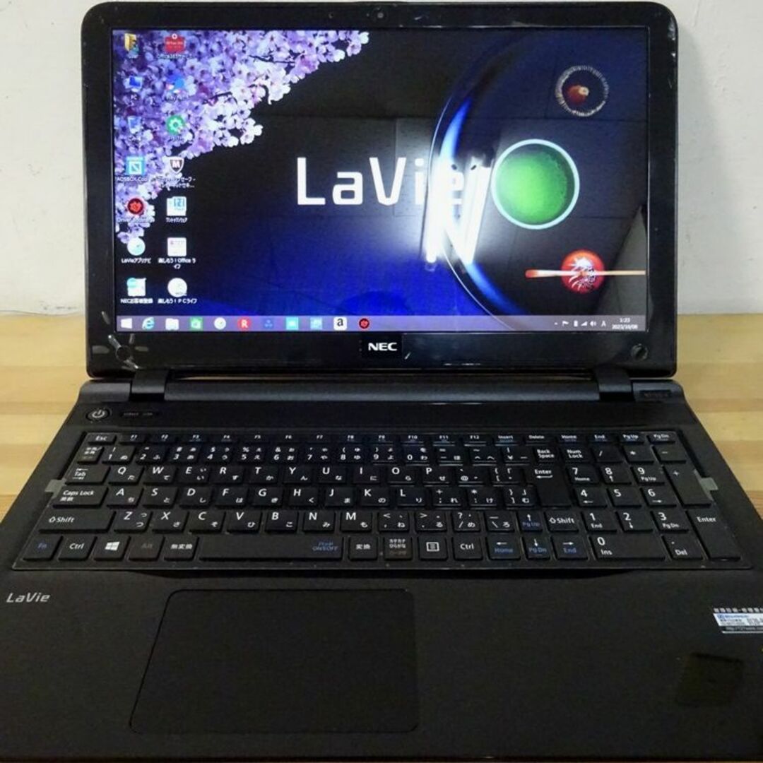 NEC ノートパソコン LaVie NS PC-NS150AAB/特価良品