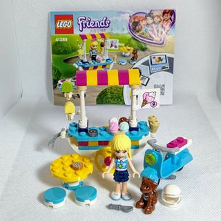 レゴ(Lego)のレゴ★フレンズ ステファニーのアイスクリームショップ 美品 人気(キャラクターグッズ)