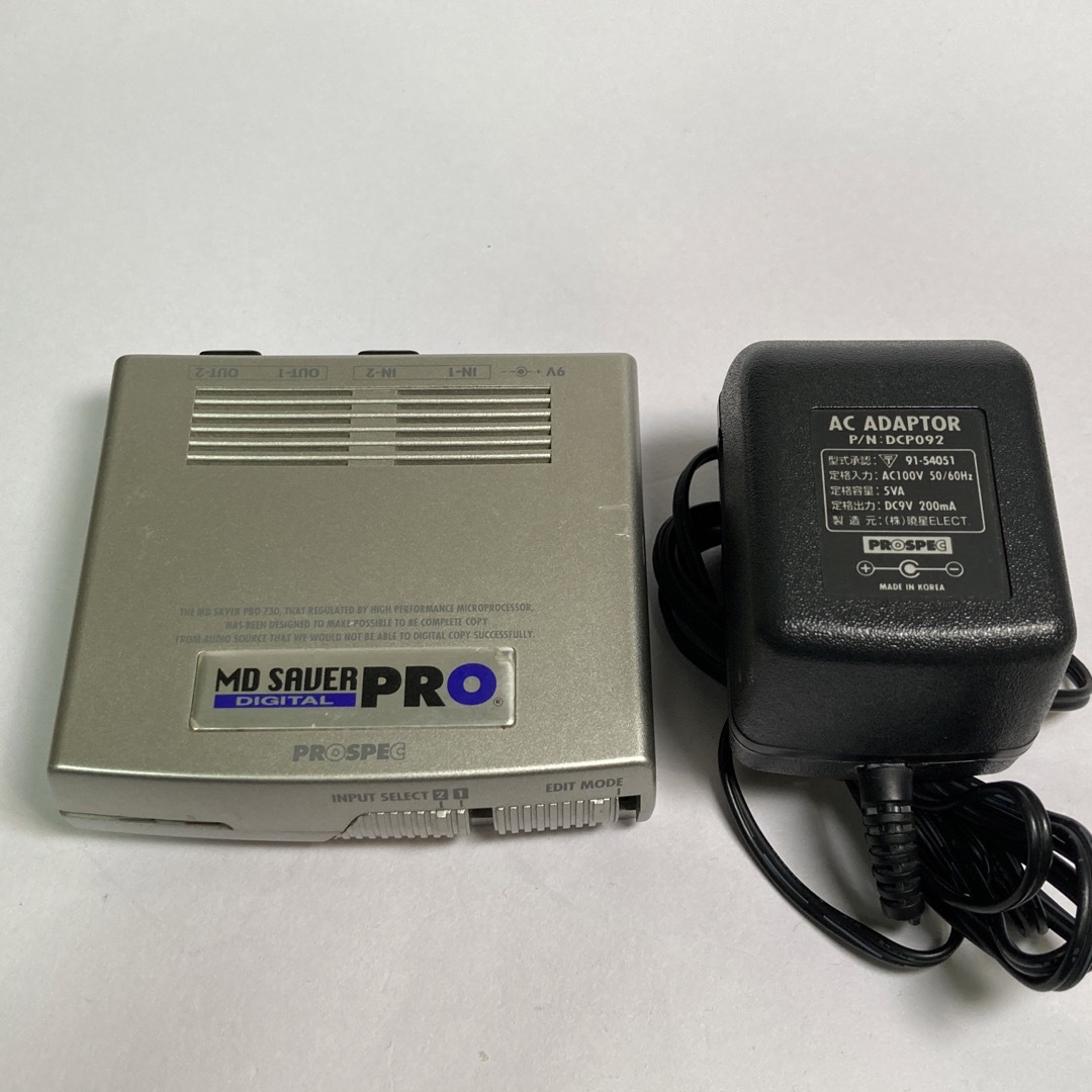 PROSPEC プロスペック MDデジタル編集機 MDセイバープロ MSP730