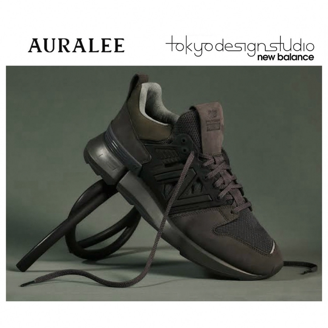 auralee × TDS R_C2ゴアテックス スニーカー 上代3.1万