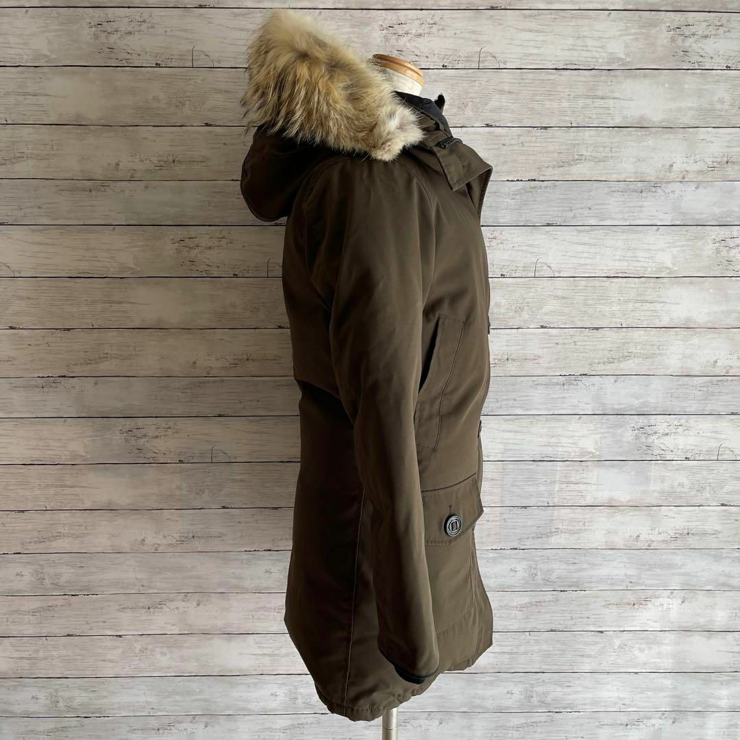 CANADA GOOSE☆Bronte Parka☆ネイビー☆コヨーテファー☆S-