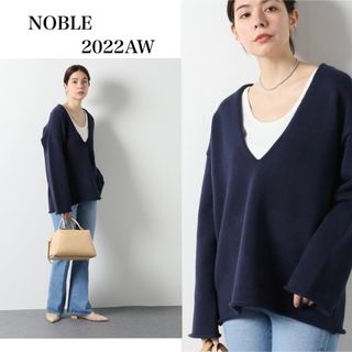 Noble - 【NOBLE】ノーブル ﻿Wワイドリブ袖ギャザープルオーバーの通販 ...