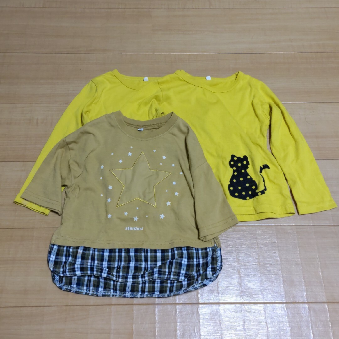 ロンT２枚　Tシャツ１枚