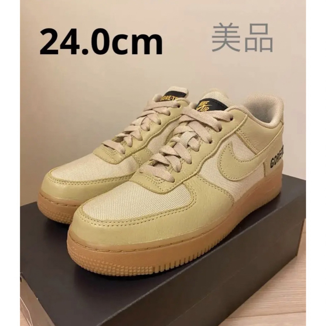 【完売品】NIKE AIR FORCE 1 GORE-TEX／GOLD