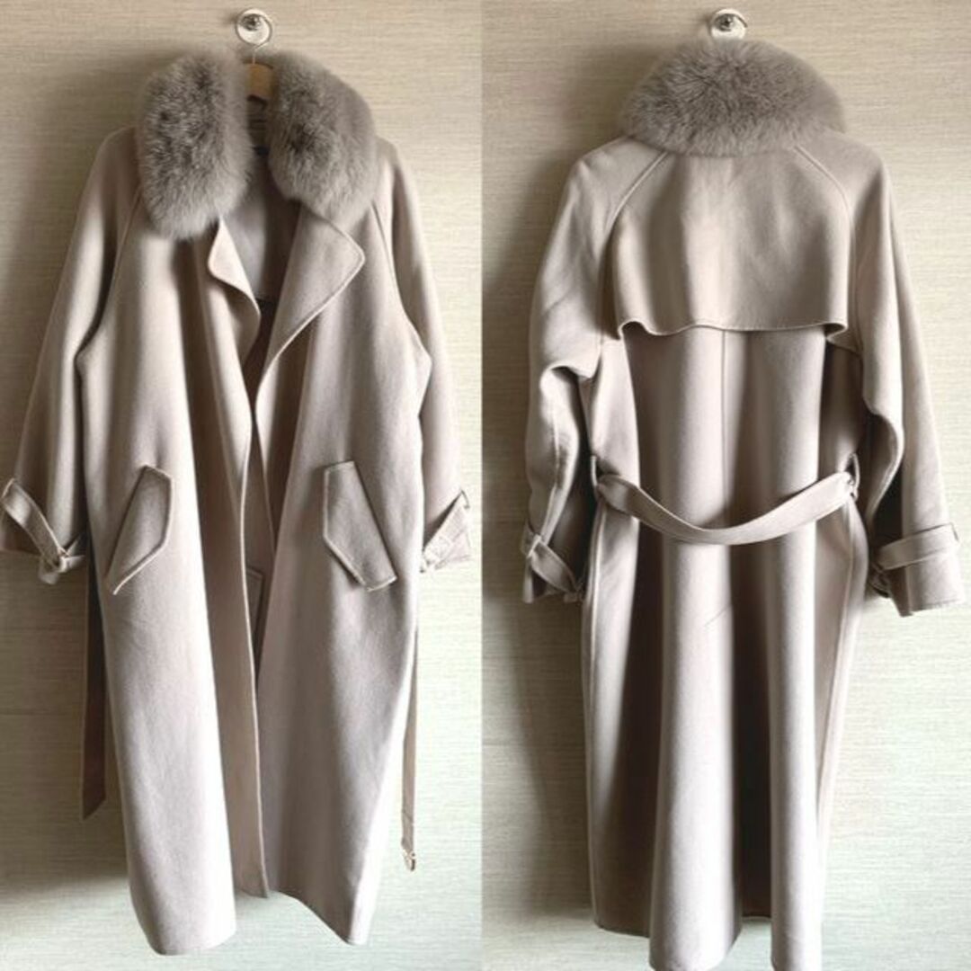 【定価18.7万円】NOBLE販売 ALMA ROSA フォックスダブルフェイス
