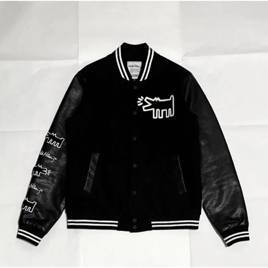 KEITH HARING - 【希少】Keith Haring×NOUNO コラボスタジャン キース