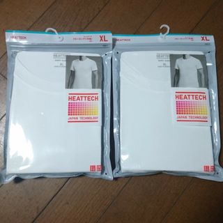 ユニクロ(UNIQLO)のユニクロ UNIQLO ヒートテック クルーネックT(半袖) 2枚セット(Tシャツ/カットソー(半袖/袖なし))