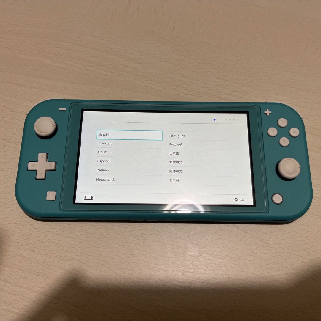 任天堂　switch lite 本体　ターコイズブルー