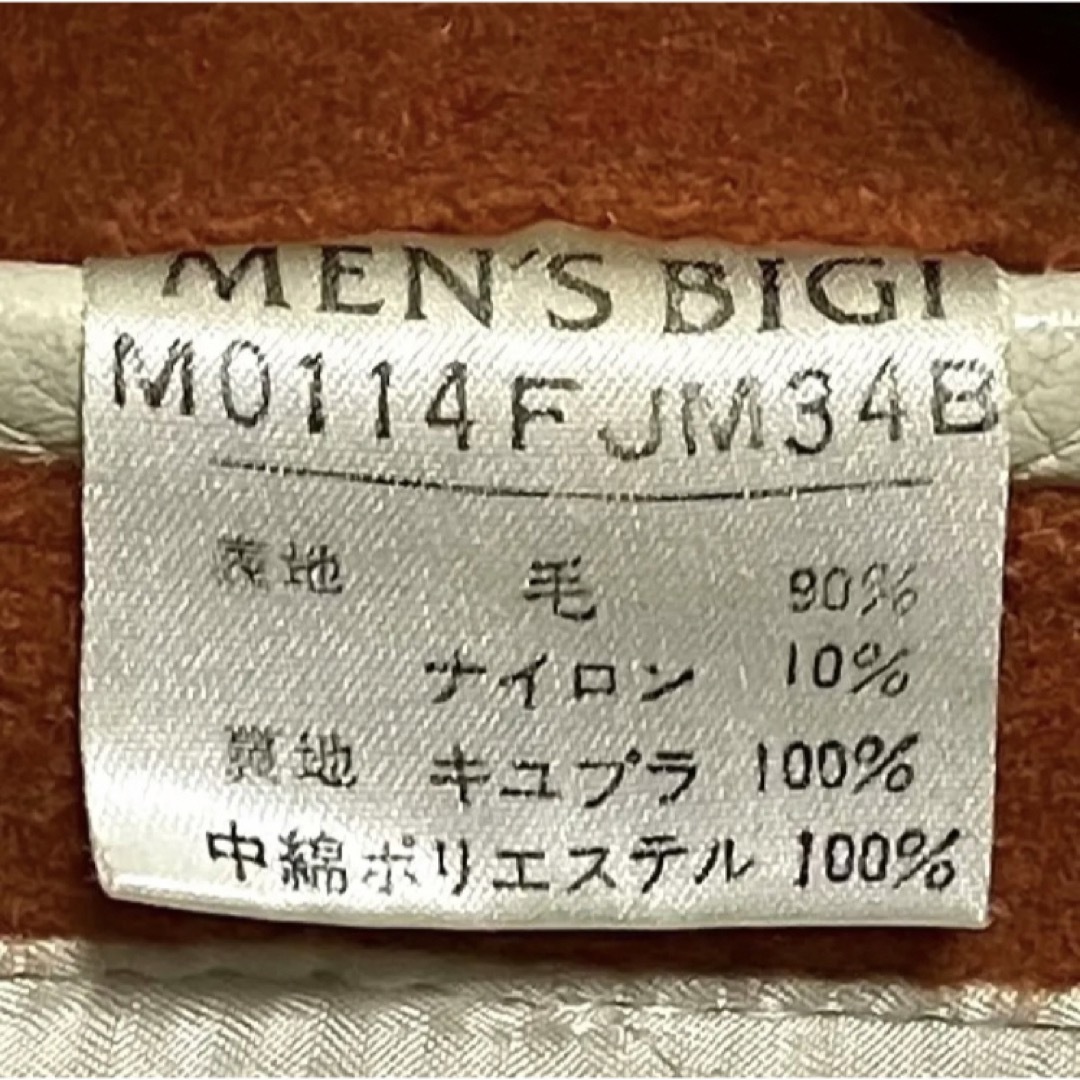 MEN'S BIGI - 【人気】MEN'S BIGI メンズビギ スタジャン 牛革レザー