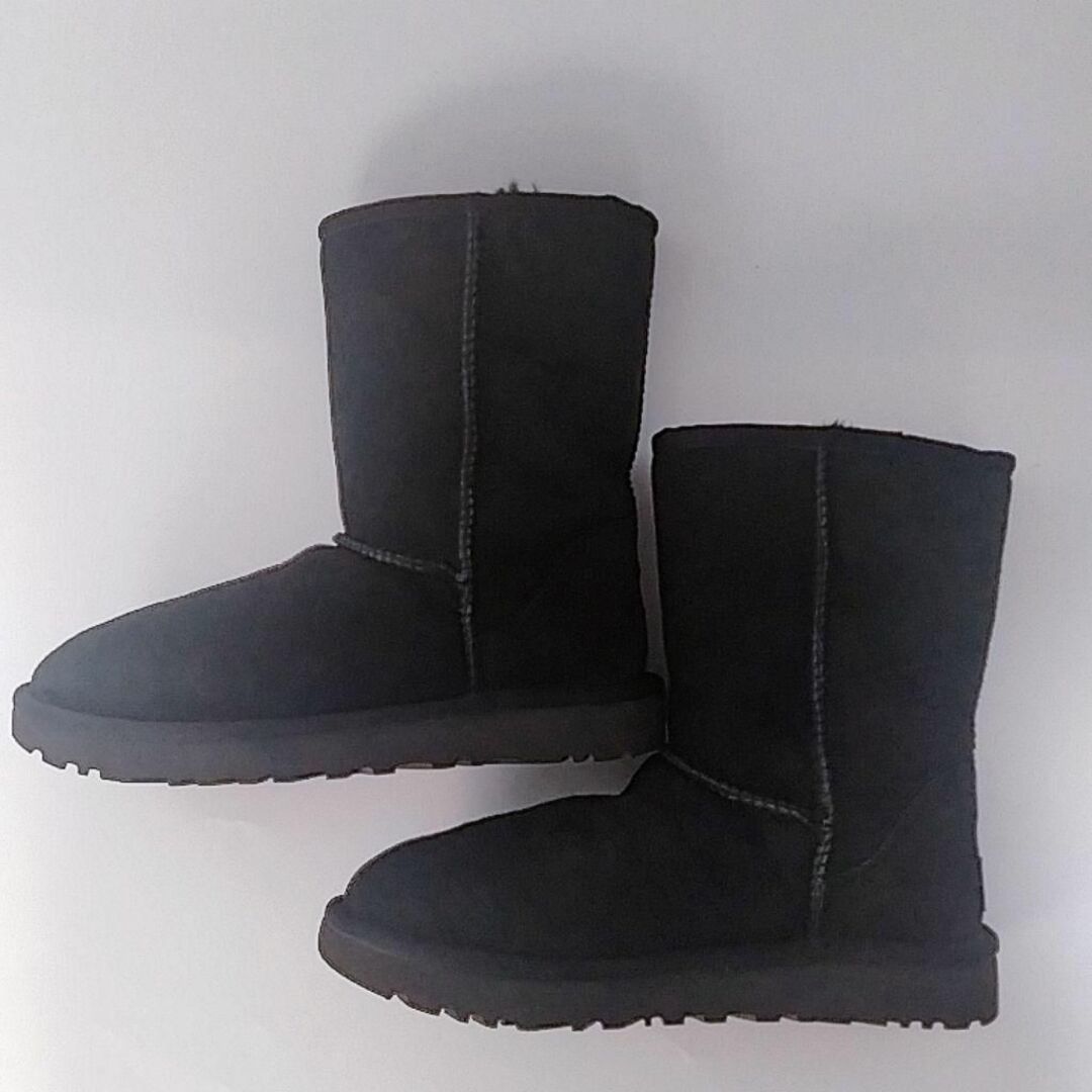 美品　アグ　UGG　ムード　ブーツ　ブラック　23cm 3