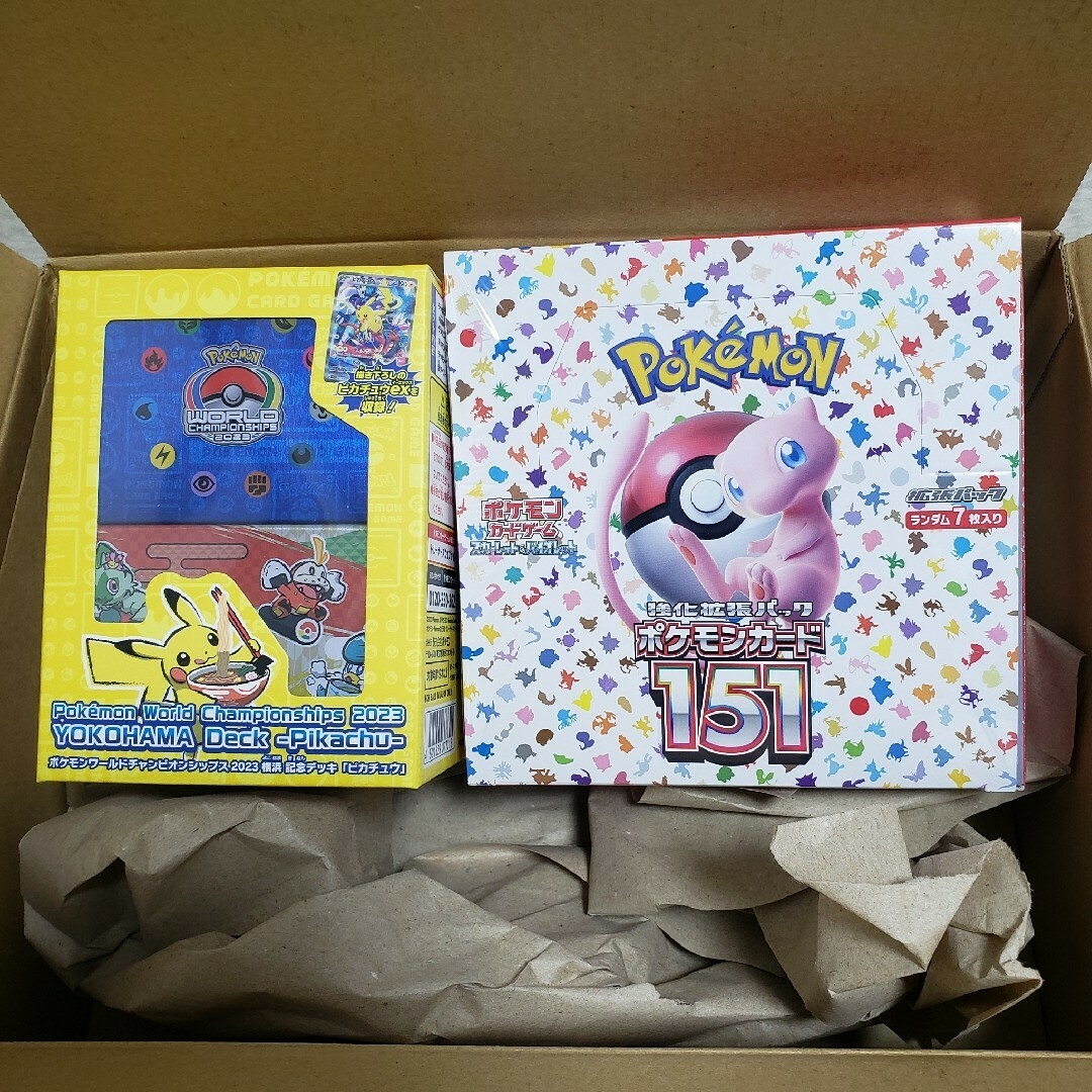 ポケモンカード151 box　横浜記念デッキセッ