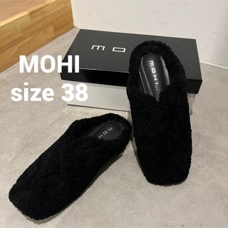 MOHI - MOHI モヒ ムートン スニーカー 24.5cm M/CAMの通販｜ラクマ