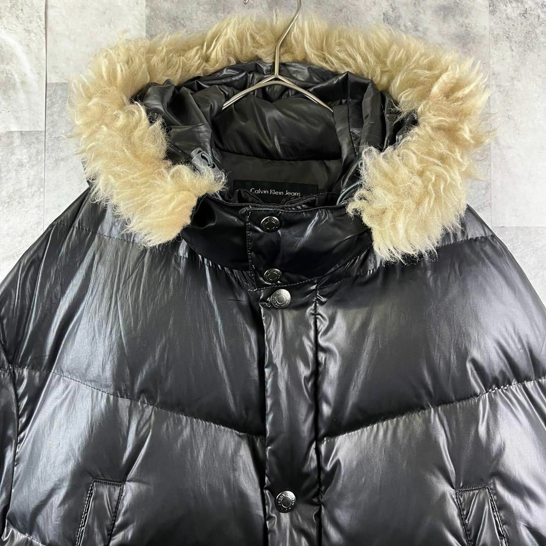 Calvin Klein カルバンクライン ダウンジャケット 着脱式フード