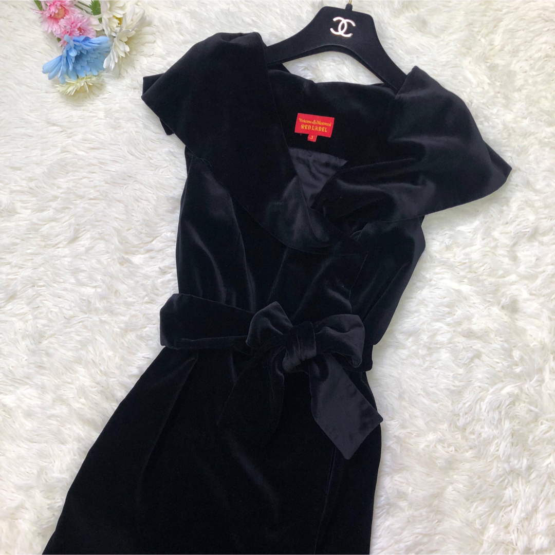 美品♡Lサイズ♡ベロア仕様♡ヴィヴィアンウエストウッド Aライン