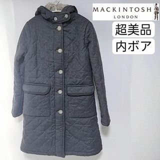 マッキントッシュ(MACKINTOSH)の未使用に近い　超美品　マッキントッシュ　ロングコート　内ボア　グレー　M-L-2(ロングコート)