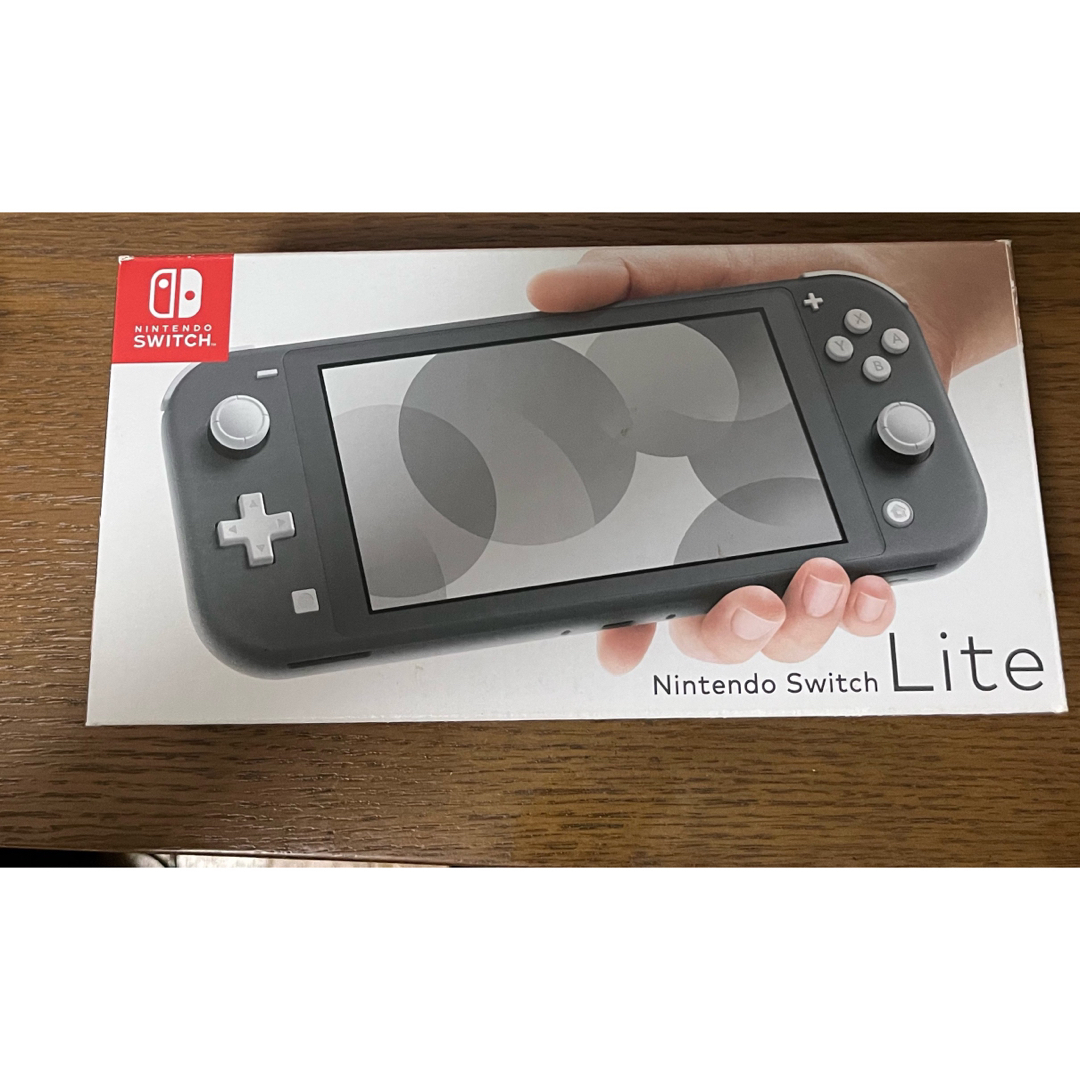 任天堂(ニンテンドウ)のNintendo Switch Liteグレー ジャンク品 エンタメ/ホビーのゲームソフト/ゲーム機本体(家庭用ゲーム機本体)の商品写真