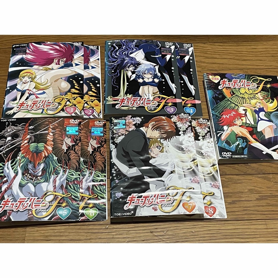キューティーハニーF《フラッシュ》 DVD 全巻セット レンタル落ちの