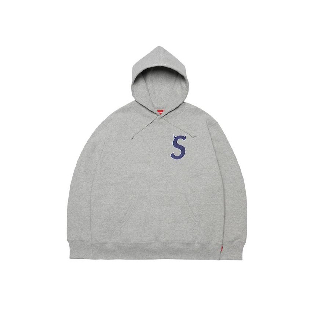 supreme S logo sweat ツノ