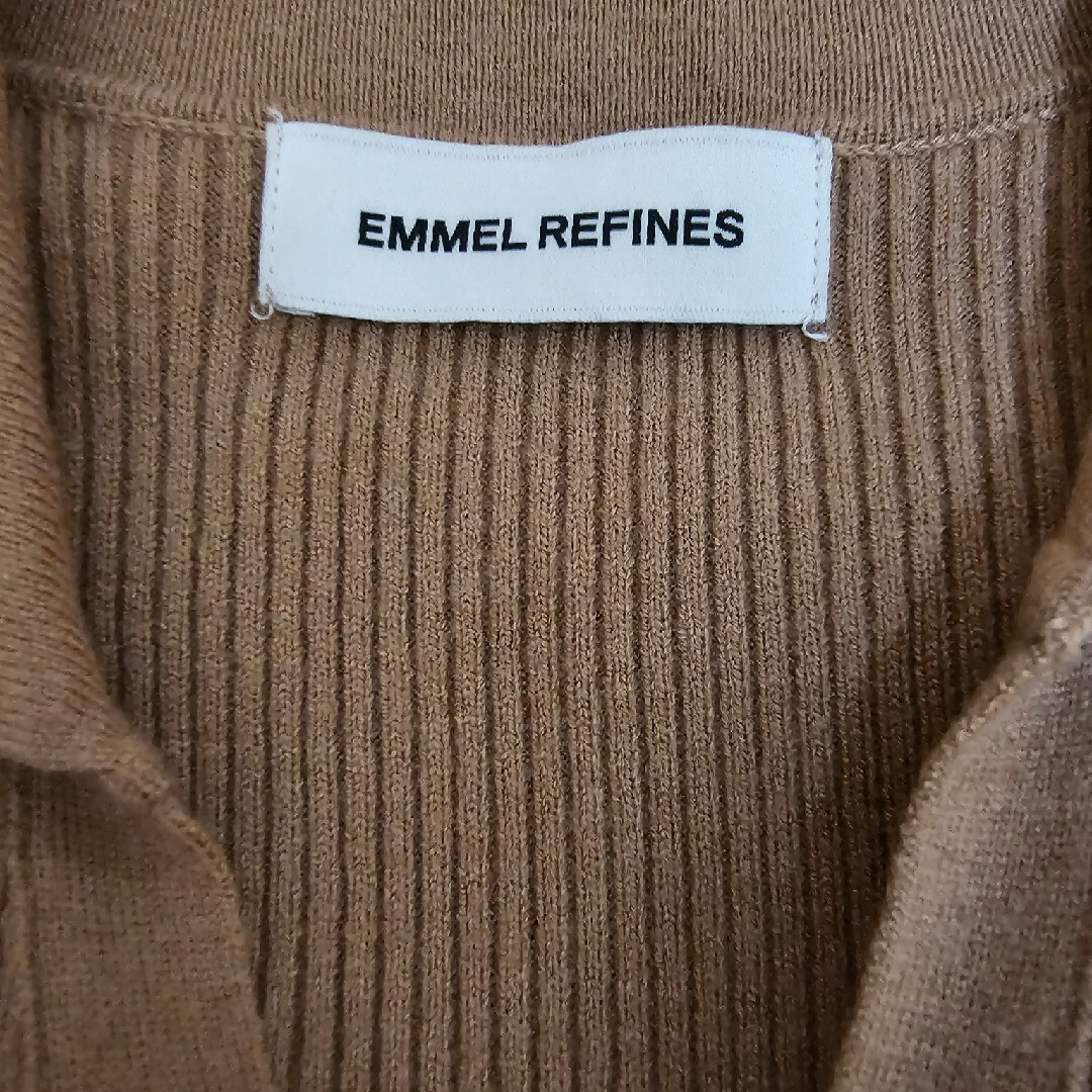 EMMEL REFINES(エメルリファインズ)のEMMEL REFINES ニットワンピース レディースのワンピース(ロングワンピース/マキシワンピース)の商品写真