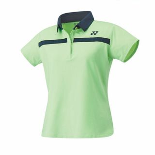 ヨネックス(YONEX)の★YONEX ジュニアポロシャツ(パステルグリーン)(J120) 新品！★(ウェア)