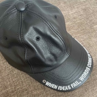 WEGO - 合皮キャップ帽子 フリーサイズ 美品の通販 by みか's shop