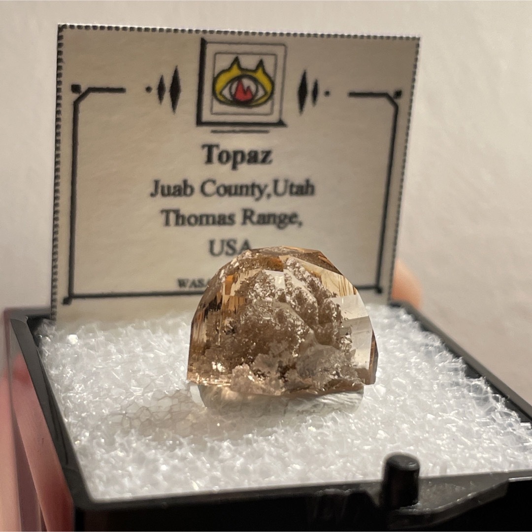 鉱物標本、原石、トパーズ、ユタ州、アメリカ エンタメ/ホビーのコレクション(その他)の商品写真