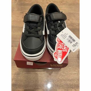 ヴァンズ(VANS)のvans キッズ　スニーカー　ブラック(スニーカー)