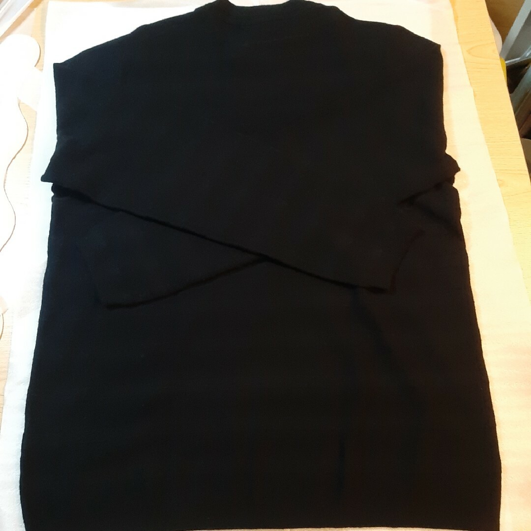 gim(ジム)の◎レミュー✕GIM　L長袖洗えるセミモックネックセーター メンズのトップス(ニット/セーター)の商品写真
