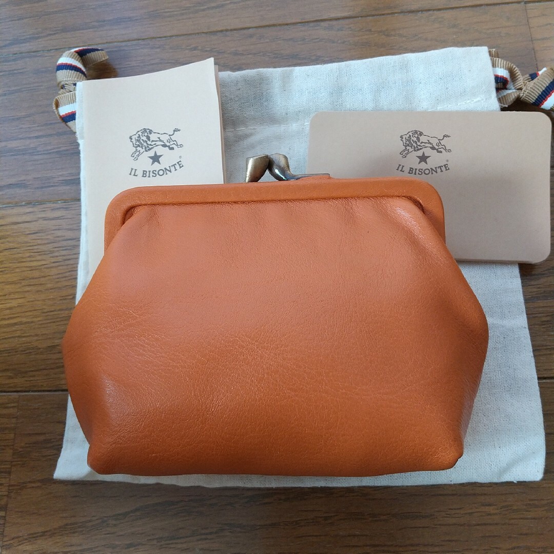 新品未使用 イルビゾンテ IL BISONTE がま口財布 コインケース