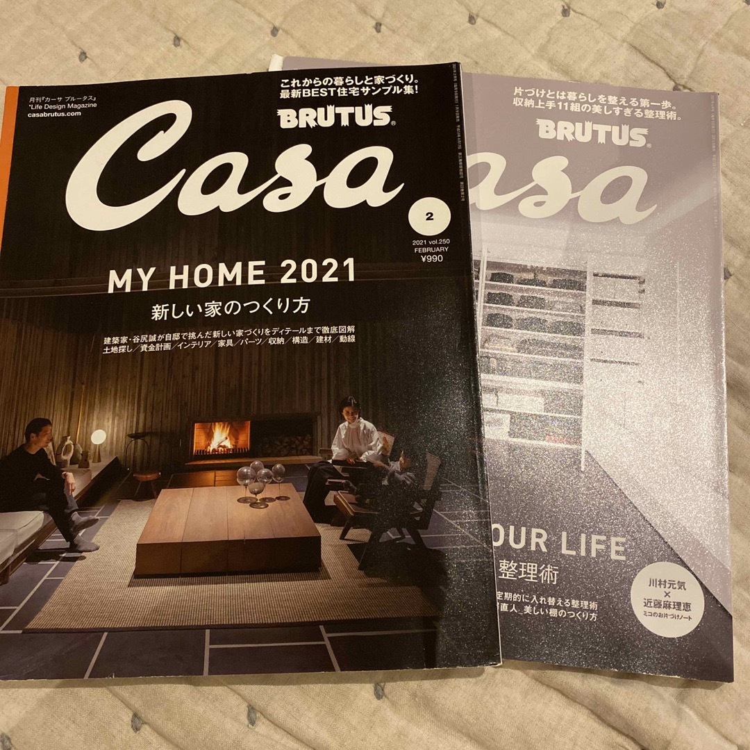 マガジンハウス(マガジンハウス)のCasa BRUTUS (カーサ・ブルータス) 2021年 02月号 エンタメ/ホビーの雑誌(生活/健康)の商品写真