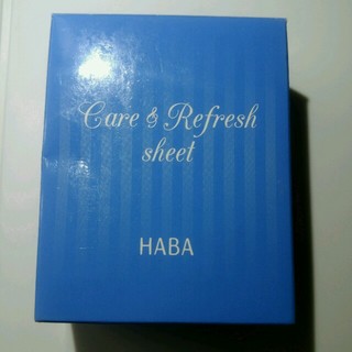 ハーバー(HABA)のハーバー　ケア＆リフレッシュシート　化粧液シート(制汗/デオドラント剤)
