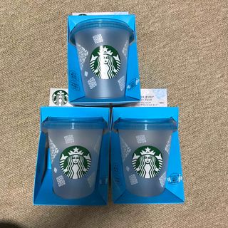 スターバックス(Starbucks)のスタバ　オリガミ　アイスコーヒー　リユーザブルゴールドカップ(グラス/カップ)