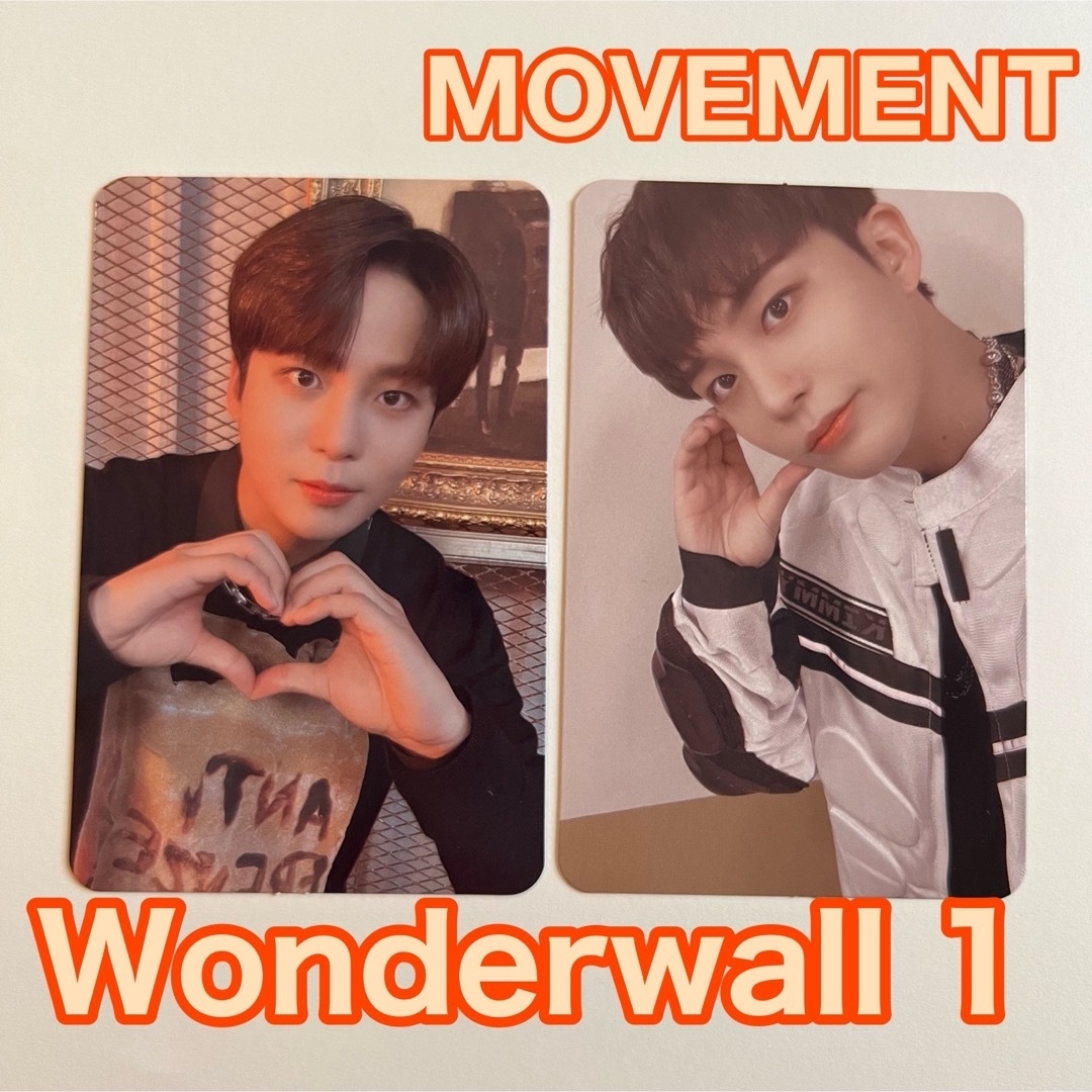 ATEEZ - ジョンホ Wonderwall 1.0 トレカ2種 ATEEZ MOVEMENTの通販 by