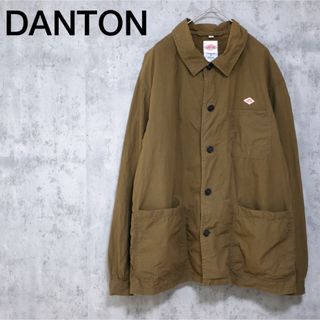 ダントン(DANTON)のDANTON コットンポプリン カバーオール シャツジャケット(カバーオール)