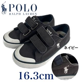 ラルフローレン(Ralph Lauren)の【kids 16.3cm】ラルフローレン ＊ ロゴ入り キッズスニーカー 人気(スニーカー)