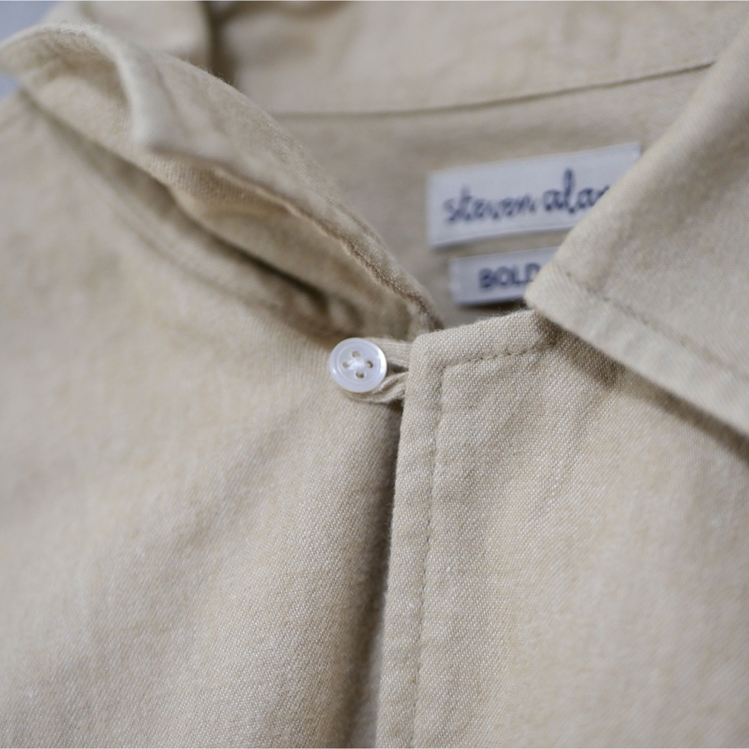 steven alan(スティーブンアラン)のSteven Alan ビエラ シャンブレー オープンカラーシャツ-BOLD メンズのトップス(シャツ)の商品写真