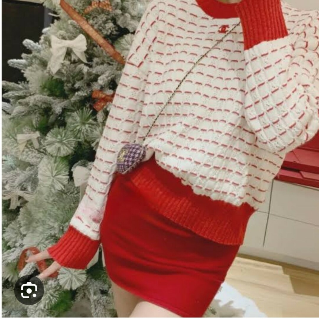 CHANEL(シャネル)の美品♡CHANEL♡編み込みニット 36 レディースのトップス(ニット/セーター)の商品写真