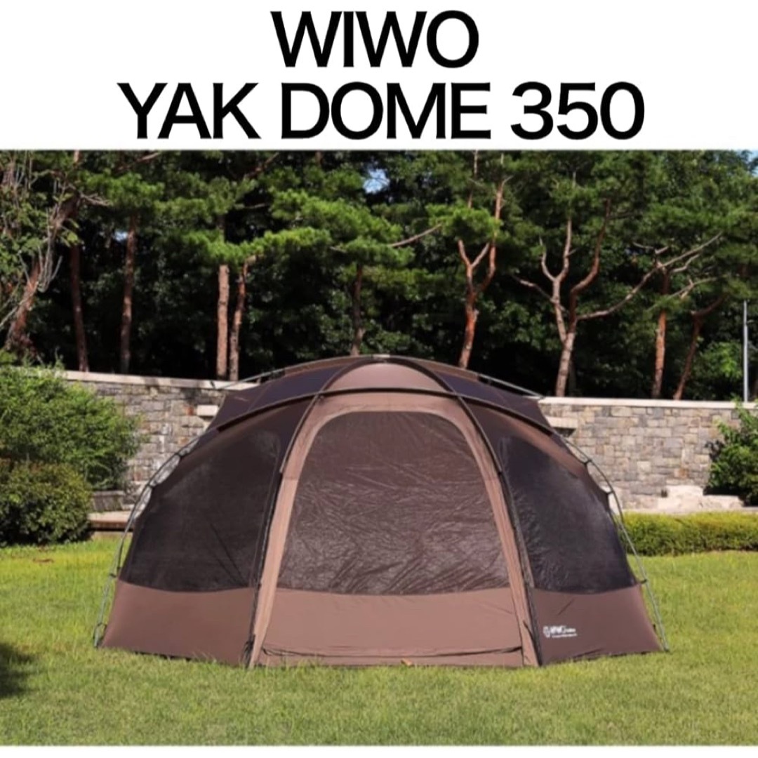 【WIWO】 ウィーオ テント ヤクドーム350 ベスティブル付き | フリマアプリ ラクマ